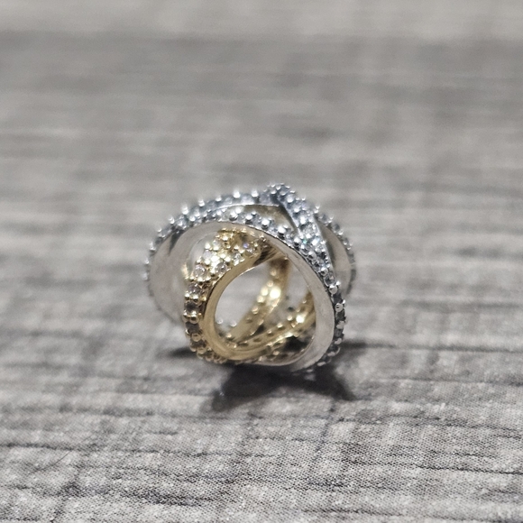 Authentic Pandora Sparkling Crossover Star Charm - Picture 3 of 4